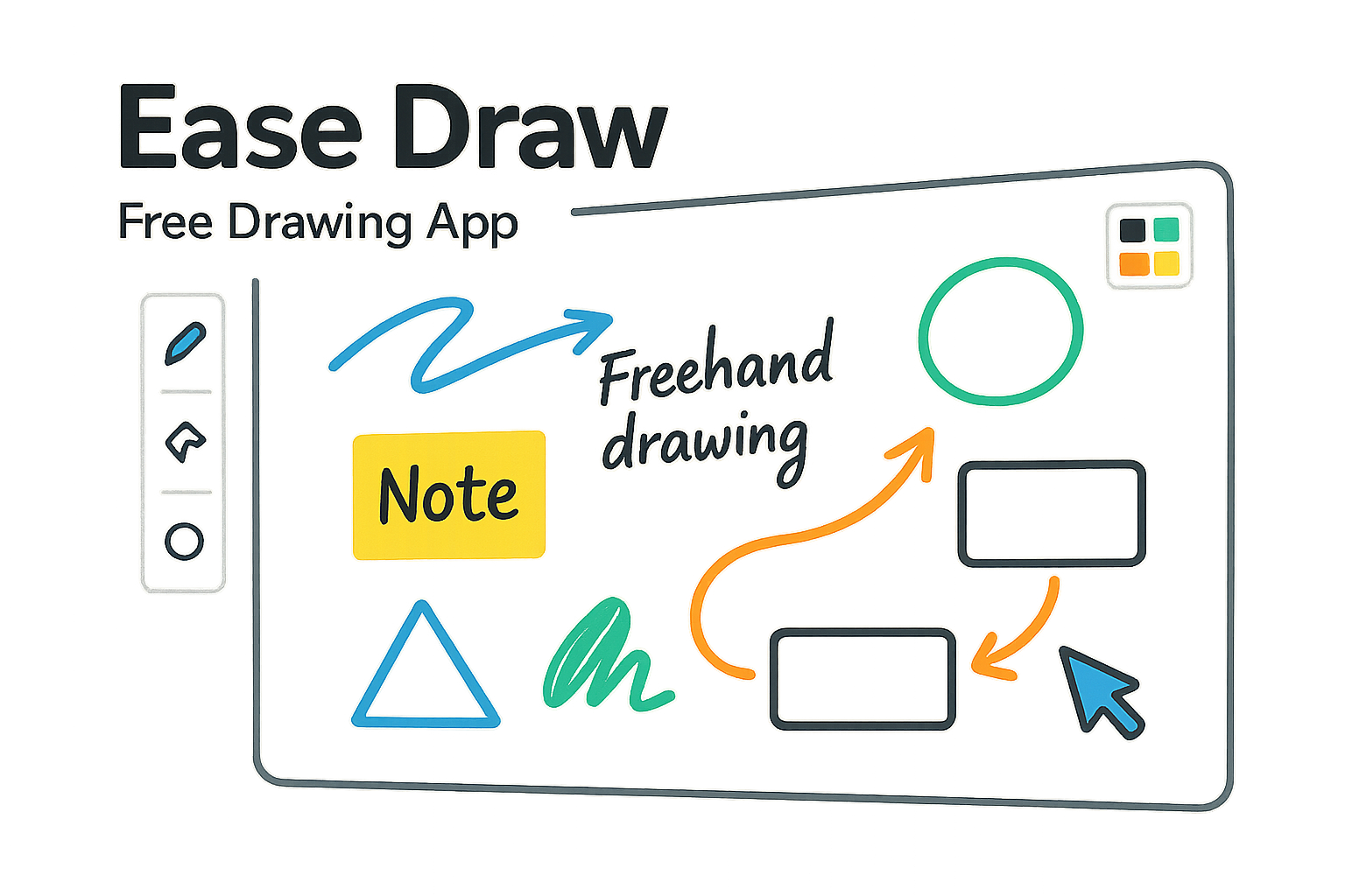 Ease Draw: Free Drawing App cover